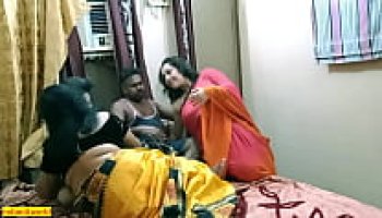 Indian Bhabhi Shared Her With Us Best Hindi Hardcore Group Sex